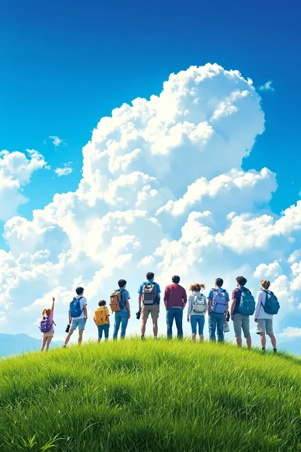 云上少年 高清海报