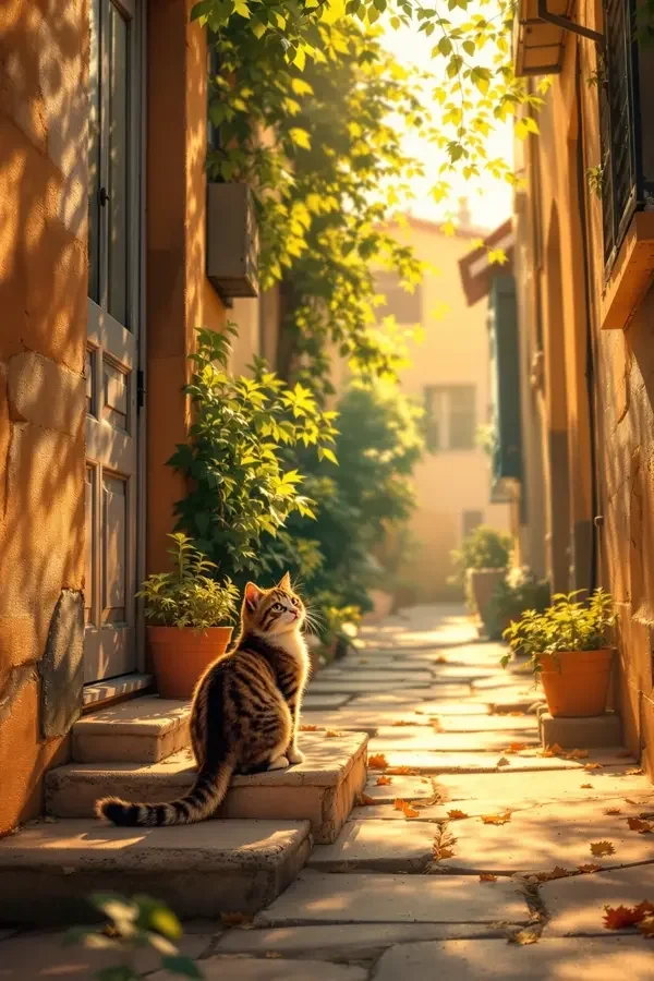 巷口的猫 高清海报
