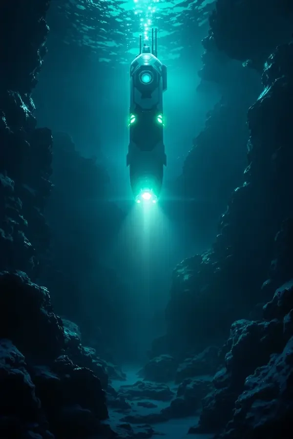 深海回响 高清海报